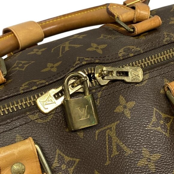 LOUIS VUITTON Keepall Bandouliere 55 Monogram -Boston Bag 788-080825 - Picture 10 of 14